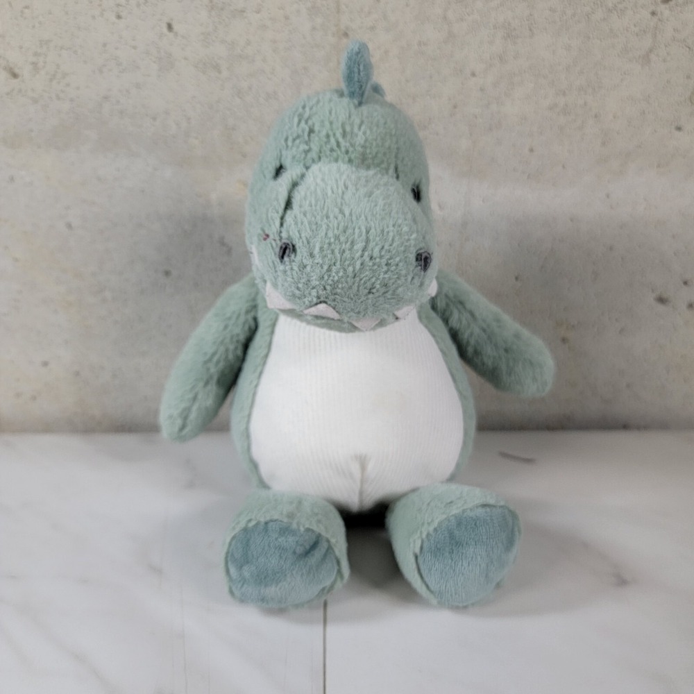 Carters Just One You Green Dinosaur Plush 9" Target Baby Lovey Stuffed Animal